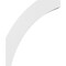 Ekena Millwork 3 1/2-in. W x 20-in. D x 24-in. H Thorton Architectural Grade PVC Knee Brace BRCP035X20X24THR - alternate 4